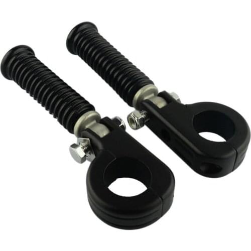 1-1/4" 1.25" 32mm 1-1/2" 1.5" 38mm Motorcycle Highway Crash Bar Clamp Engine Guard Foot pegs Mounts Kit For Harley Honda Yamaha