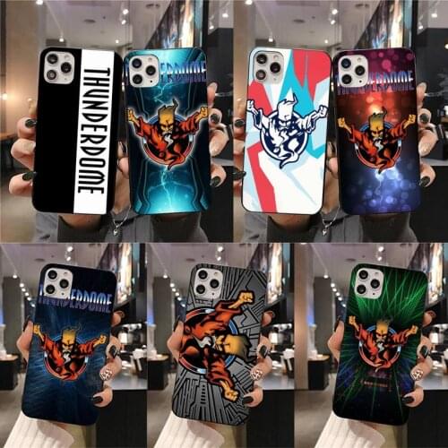 Thunderdome Hardcore fashion hoesjes Phone Case for iphone 12 pro max mini 11 pro XS MAX 8 7 6 6S Plus X 5S SE 2020 XR case