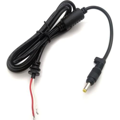 10pcs Universal 4.0x1.7mm 4.0*1.7mm DC Power Adapter Supply Cable for Tablet Laptop Wall Charger DC Cord with Magnetic Ring