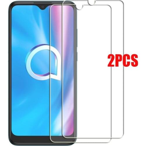 2PCS FOR Alcatel 1S 2020 Tempered Glass Protective on Alcatel 1SE 2020 Screen Protector Glass Film Cover Safety Shield Guard