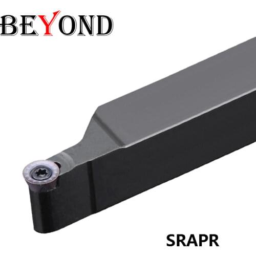 BEYOND SRAPR 3232 SRAPR3232P10 SRAPR3232P12 External Turning Tool Holder Lathe Cutter Shank Solid Boring Bar 32MM