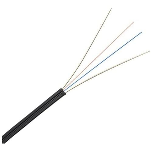 Manufacturer Pricing 1/2/3/8/12 CORE SELF-SUPPORTING NON-METAL STRENGTH MEMBER(FRP) OUTDOOR FIBER DROP CABLE WITH MESSENGER