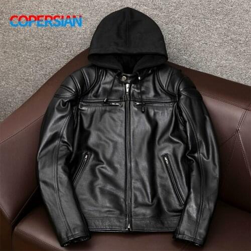 COPERSIAN Hooded Jackets For Men