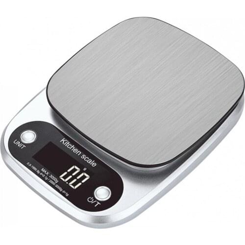 Kitchen Scale Electronic Scale Household Weigh Scale 3kg/0.1g Household Scale LCD Scale Weighing Instrument Digital Scale