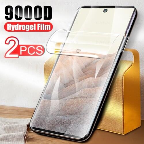 2PCS 9000D Full Cover Hydrogel Film for Google Pixel 6 Pro 2021 Screen Protector Not Glass On for Google Pixel6 Pro 6Pro 6.67