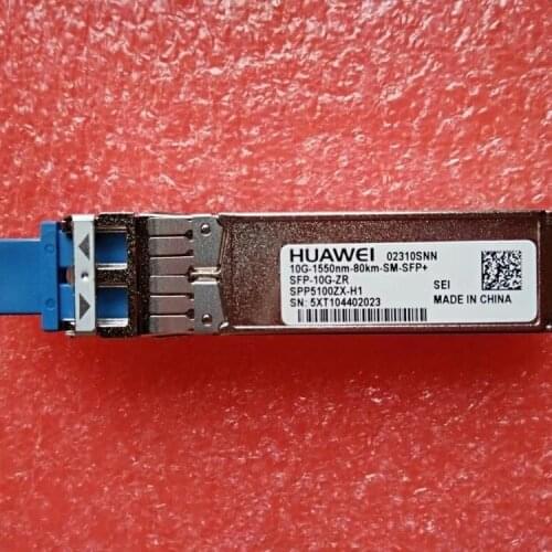 Huawe i Module SFP+ 10g 1550NM 80KM optical transceiver 10G SFP+ module 10G-1550nm-80km-SM-SFP+ for OLT / Switch Module