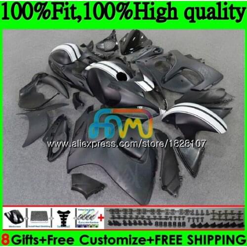 Injection For SUZUKI Hayabusa GSXR1300 08 09 10 11 12 Flat black 56BS.24 GSX-R1300 GSXR 1300 2008 2009 2010 2011 2012 Fairing