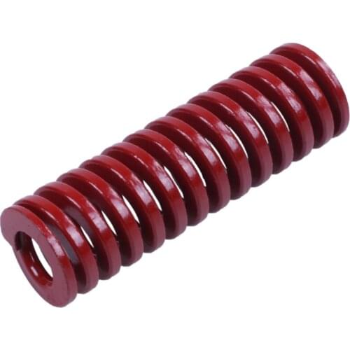 Red medium press compression spring loading die mold 16mm x 8mm x 50mm CNIM Hot