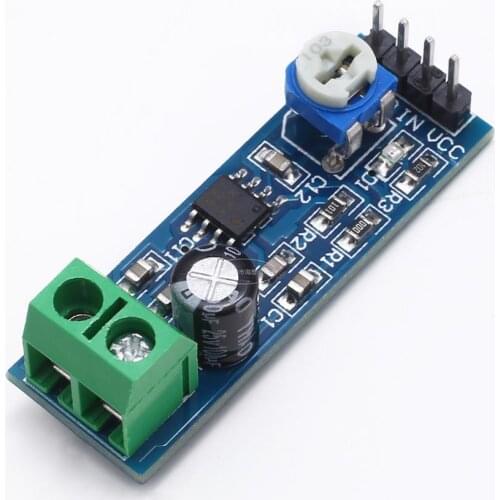 LM386 Audio Amplifier Module 200 Times 5V-12V Input 10K Resistance