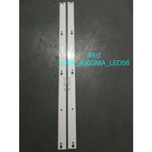 New 58 Lamp LED Backlight strip For Samsung LM41-00300A BN96-39511A 39510A 39512A S_K5.5/6.2K_49_SFL70 UE49KU6400 UE49K5510