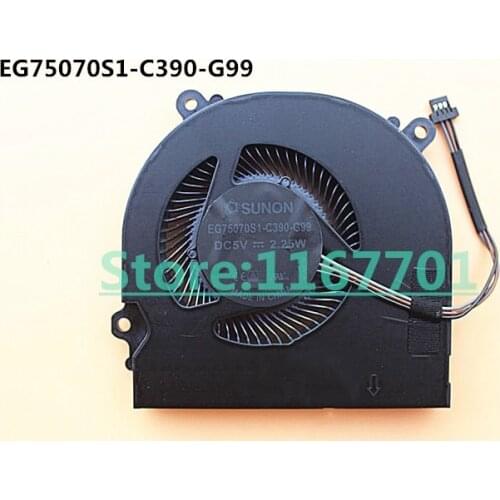 New Original Laptop/Notebook CPU cooling Fan for Hasee X6 Z7 Z7-KP7GC GE5S GE5KN66 DDR8 EG75070S1-C390-G99 THER7GE5K6-1411