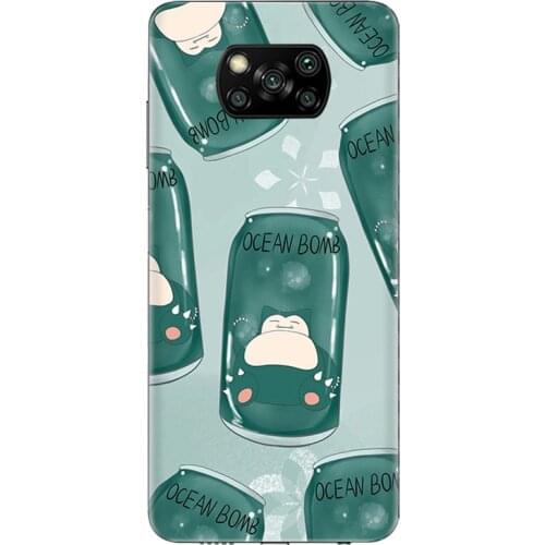 Cute Pattern 3M Films for POCO X3 NFC Cases Decal Skin Film for Xiaomi Poco X3 Pro Cover Protector Anti-scratch Durable Stickers