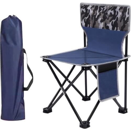 Portable Chair Folding Seat Fishing Camping Picnic BBQ Garden Hiking Stool Outdoor Folding Chair Barbecue Travel Accessories