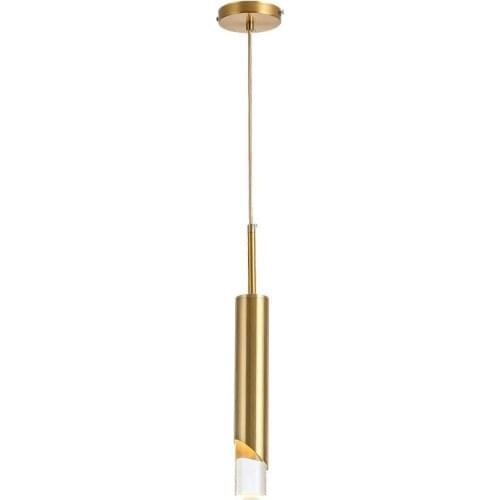 Nordic post-modern minimalist single head bedside restaurant bar LED 5W acrylic staircase bedroom small chandelier lamps
