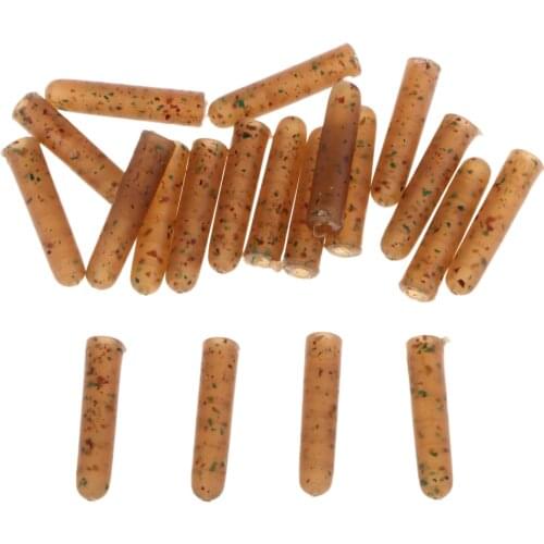 20x Helicopter Rig Sleeve Rubber Buffer Beads Protective Knots