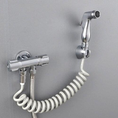 Handheld Toilet Spray Bidet Bathroom Sprayer Pet Shower Head Sprayer Set