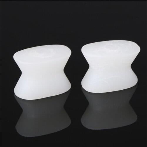 Silica Gel I-shaped Toe Separator Available All Day Toe Separation Protector Exquisite Small Useful Convenient Toe Separator