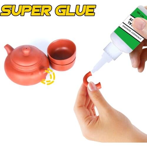 Universal Super Glue Strong Plastic Glue Waterproof 30/50ml For Resin Ceramic Metal Glass @ls