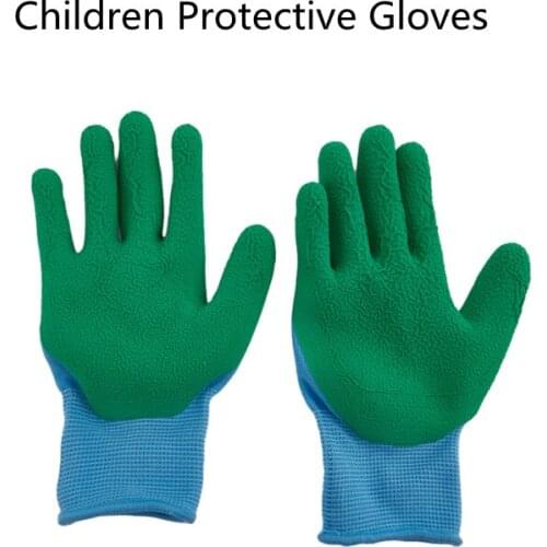 Kids Children Protective Gloves Durable Waterproof Garden Gloves Anti Bite Cut Collect Shells Protector Planting Work Gadget