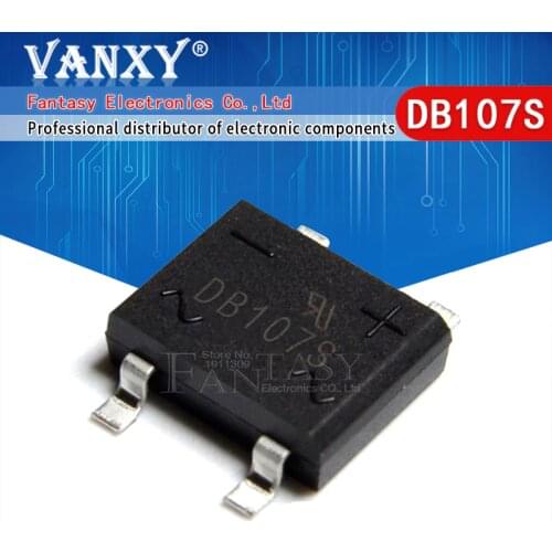 10PCS DB107S SOP-4 DB107 SOP SMD SOP4 new and original IC