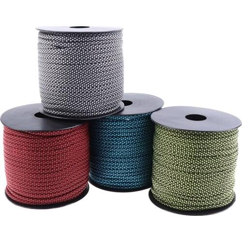 50m Reflective Guyline Outdoor Camping Tent Rope Runners Guy Line Cord Wire Outdoor Camping Hiking Tent Accessories