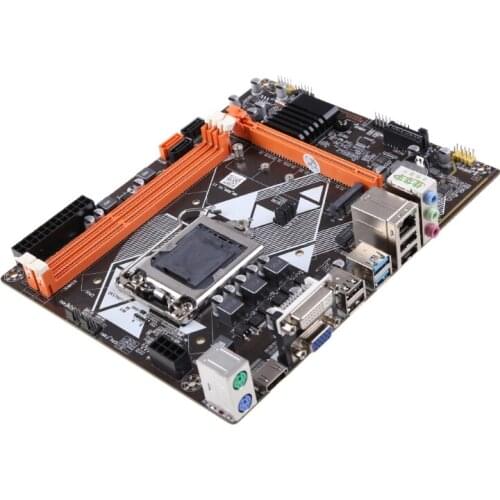 B85-M2 LGA1150 M-ATX Motherboard Support Integrated Graphics Card VGA DVI SATA3 HDD M.2 NVME SSD DDR3 J0PB