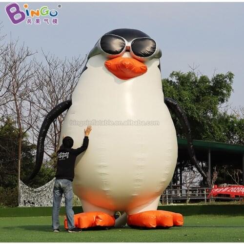 Free Shipping 2.8x2.4x4 meters inflatable penguin for event decoration / PVC tarpaulin blow up penguin for display toys