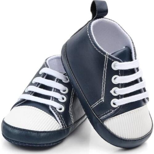 Baby Canvas Spring and Autumn Sneakers Newborn Baby Boys Girls Walkers Shoes Infant Toddler Anti-slip Baby Shoes