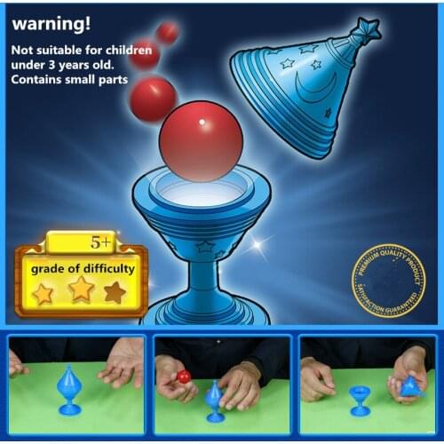 Puzzle Toy God Cup Childrens Close-up Magic Props New Strange Stage Magic Toy Sun And Moon God Cup