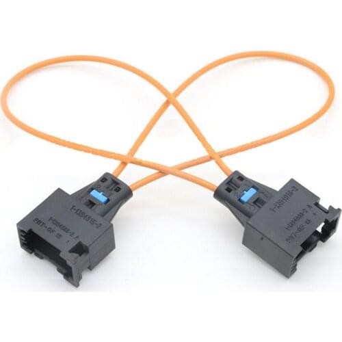 Car Inspection Tools 2pcs Female Male MOST Fiber Optic Loop Bypass Female Connector Auto Diagnostic Cable For Audi for BMW