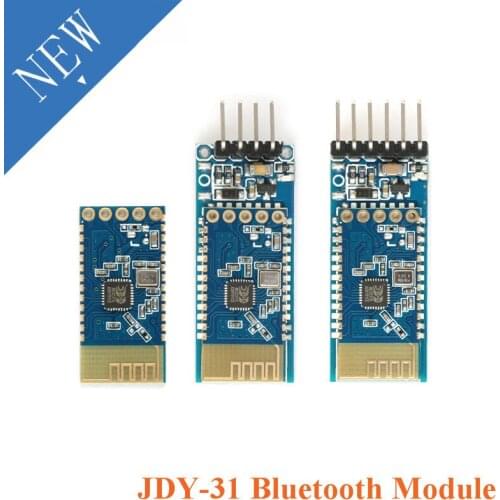 JDY-31 Bluetooth 3.0 HC-05 HC-06 Bluetooth Module Serial Port 2.4G SPP Transparent Transmission Compatible with HC 05 06 JDY-30