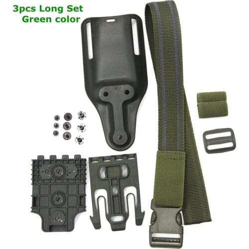 Anti-slip Single Leg Strap Safa Series Drop Leg Holster Set QLS 19 Mid-Low Belt Platform Universal Holster for Hunting Airso