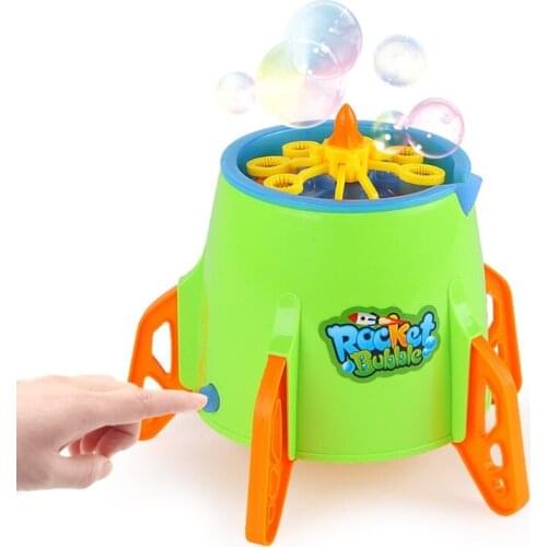 Outdoor Indoor Quiet Design Bubble Maker 3200+ Bigger Bubbles Per Minute Automatic Bubble Blower Rocket Bubble Maker