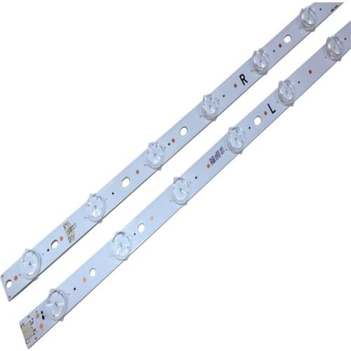 NEW 4pieces/set LED Backlight Strips for LG 50" V18 Admiral REV1.3-2 6 R/ L-type 6916l-3135A /3136A
