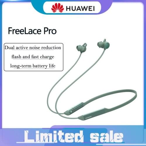 Original Huawei FreeLace Pro Bluetooth wireless Bluetooth 5.0 Wireless Headset 3 Mic Design Active Noise Cancellation Fast