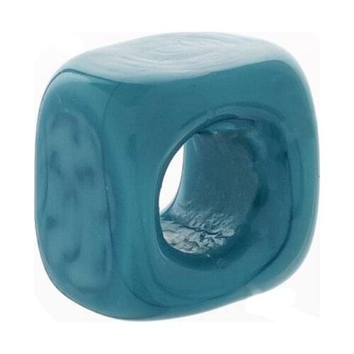 Avşar Blue Evil Eye Bead Assyrian Eye Necklace Bit Glass Hand Job End Pendant 1 Pcs 3 mm Hole