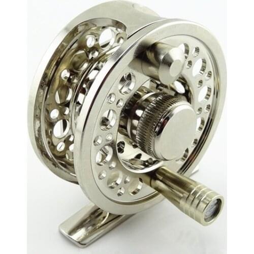 2+1BB Ball Bearing Full Metal Fly Fish Reel Former Rafting Fish Reel Ice Fishing Wheel Left/Right Interchangeable
