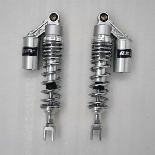 8mm spring 360mm MOTORCYCLE SHOCK ABSORBERS FOR Honda CB900F CB1100F CBX1000 SUZUKI YAMAHA Kawasaki black chrome