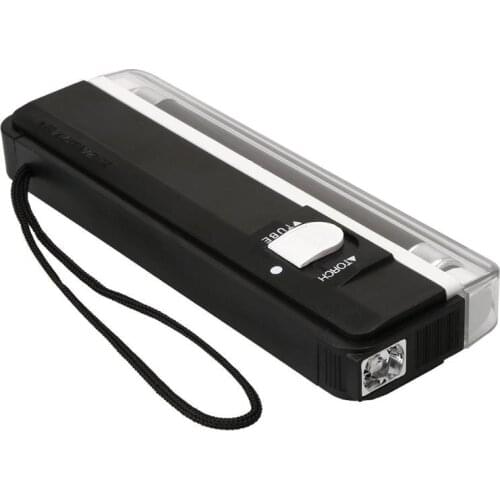 Handheld UV Lamp Light Torch Led Flashlight Money Detector Counterfeit Currency Bill Fake Banknotes Passposts Security Check