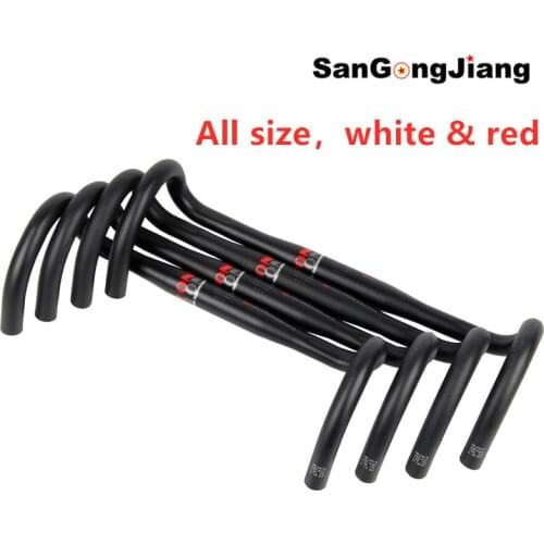 UNO Road Bike Handlebar CR12 25.4 31.8 380/400/420/440mm Ultralight Bicycle Handle Drop Bar Racing Bicycle Bent Handlebar