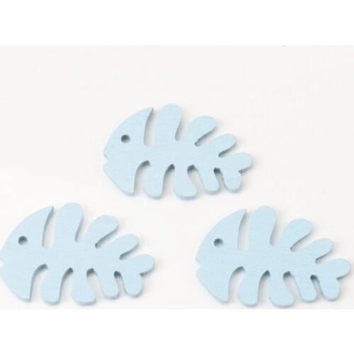 Mixed Fish Bone Pattern Scrapbooking Art Collection Craft for Handmade Accessory Sewing Home Decoration 40x28mm 20pcs MZ154