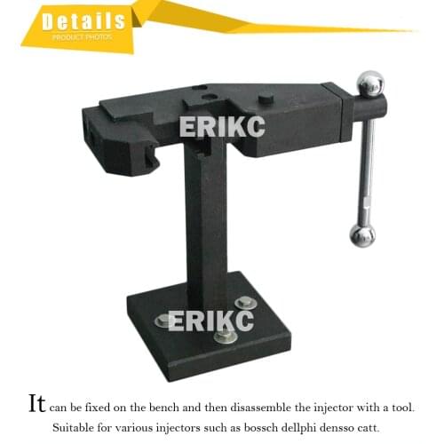 ERIKC Universal Grip Clamping Shelf Common Rail Diesel Injector E1024005 Fix Stand Holder Clamping Dismonuting Tools