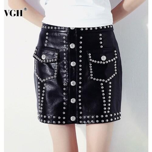 Женские мини юбки VGH China At AliExpress