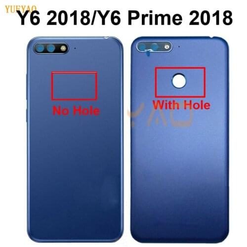 Rear Back Battery Door Housing Cover For Huawei Y6 2018 / Y6 Prime 2018 ATU-L21 L22 L31 L42 ATU-LX1 Battery Housing Cover