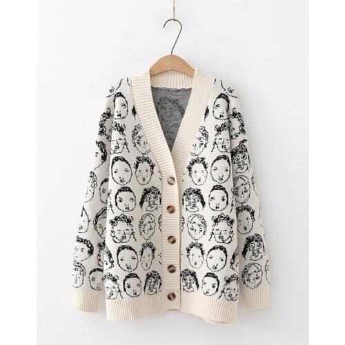 Women Sweater and Cardigans 2020 Long Cashmere Knitted Jacket Chic Oversized Cardigans Thick Warm Female Clothes Girl Tops