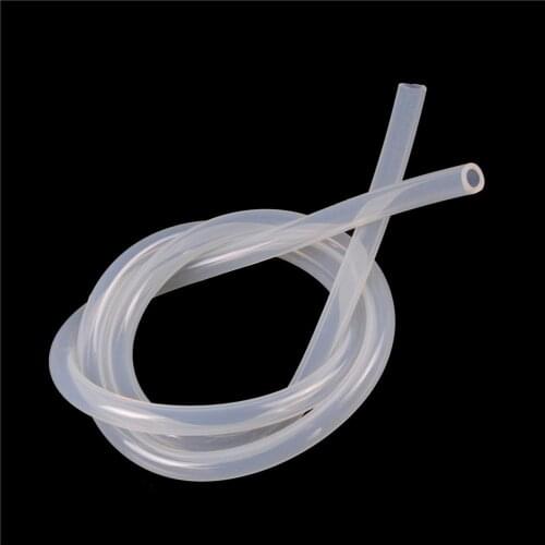 1 Meter Food Grade Transparent Silicone Rubber Hose 7 8 9 12 14 mm Out Diameter Flexible Silicone Tube