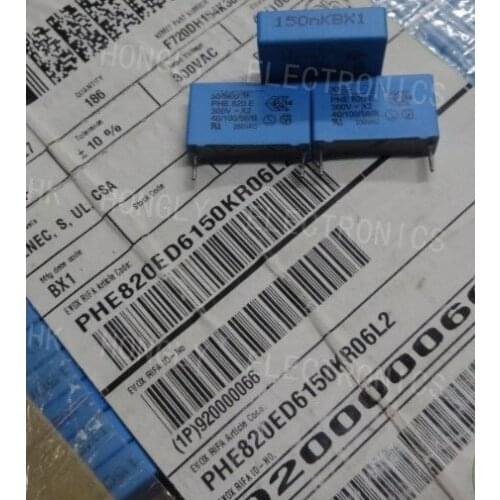 20 PCS PHE820ED6150KR06L2 0.15uf/300vAC 150nf u15 154