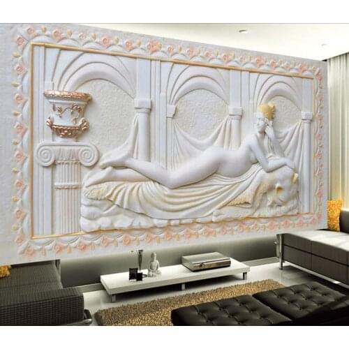 Custom wallpaper 3D, European style figure murals for the living room bedroom TV wall waterproof textile paper