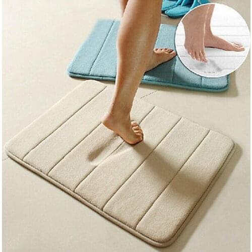 60*40cm High Quality Bath Mat Bathroom Bedroom Non-slip Mats Foam Rug Shower Carpet for Bathroom Toilet Floor Kitchen Bedroom
