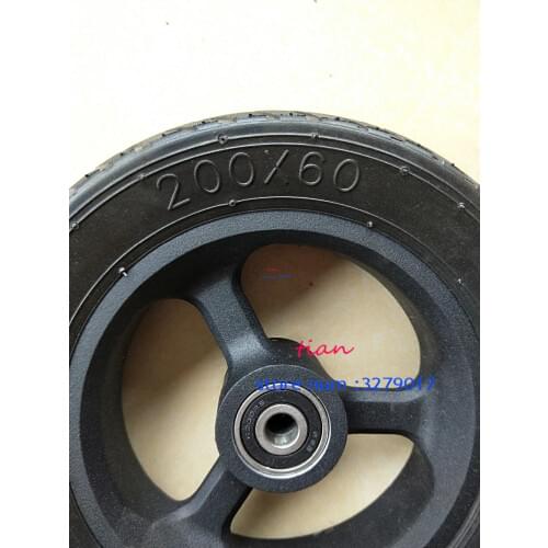 8 inch 200x60 electric scooter balancing vehicle solid tire tyres with wheel hub